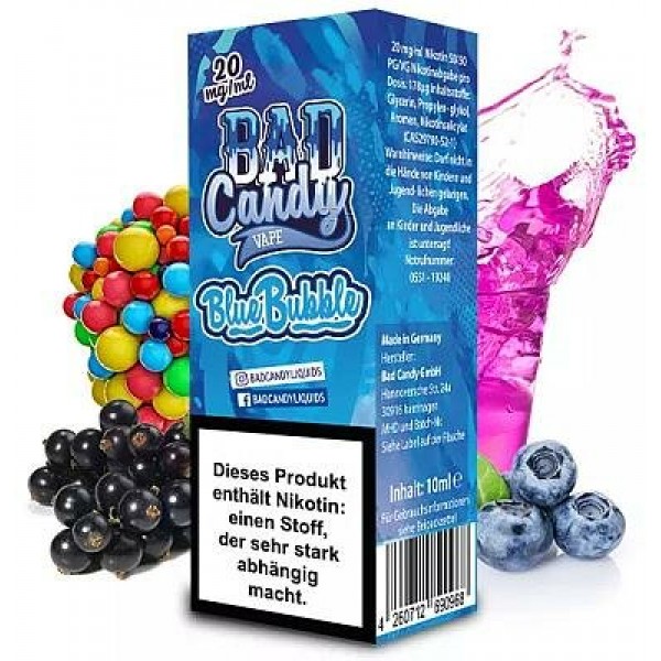 Bad Candy Liquids - Blue Bubble - Nikotinsalz Liquid
