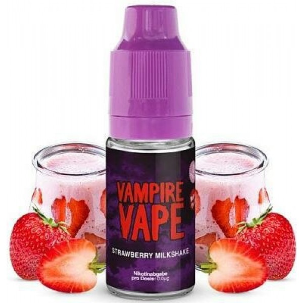 Vampire Vape - Strawberry Milkshake E-Zigaretten Liquid