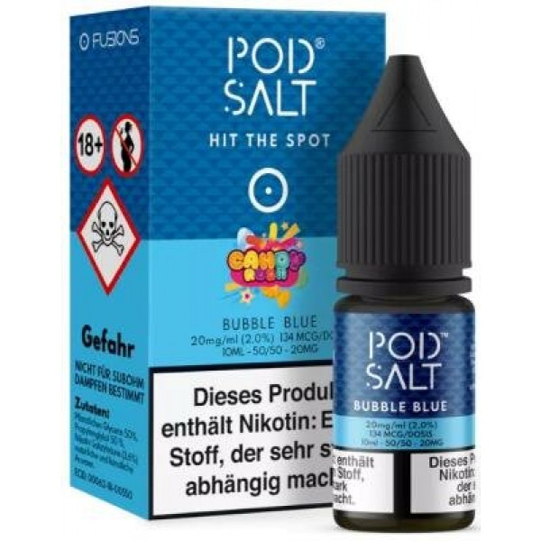 Pod Salt Fusion - Bubble Blue - Nikotinsalz Liquid
