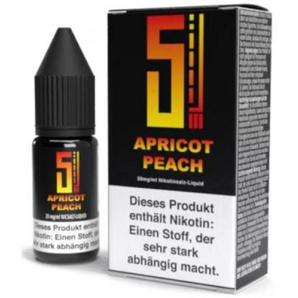 5EL - Apricot Peach - Nikotinsalz Liquid
