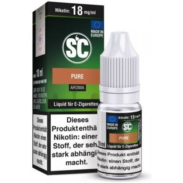 SC Pure Tabakaroma E-Zigaretten Liquid