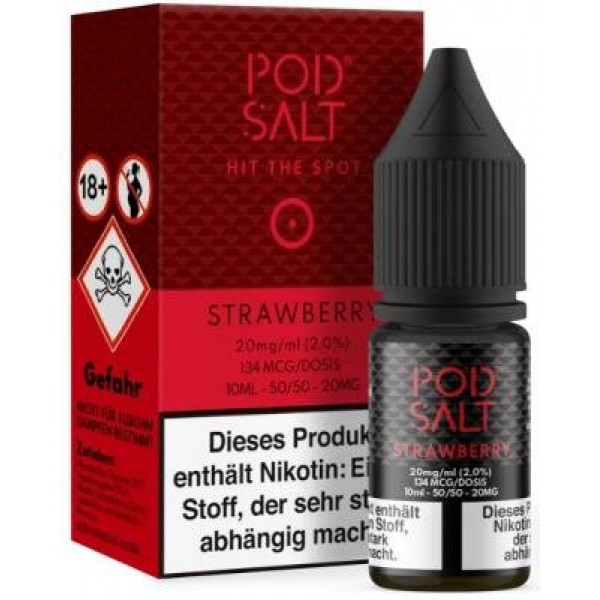 Pod Salt - Strawberry - Nikotinsalz Liquid