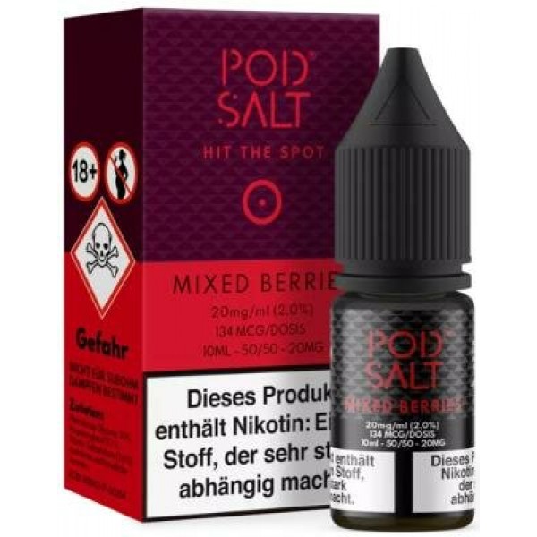 Pod Salt - Mixed Berries - Nikotinsalz Liquid