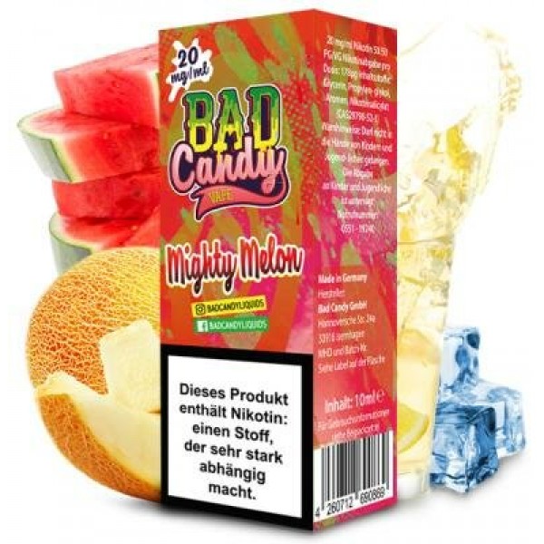 Bad Candy Liquids - Mighty Melon - Nikotinsalz Liquid