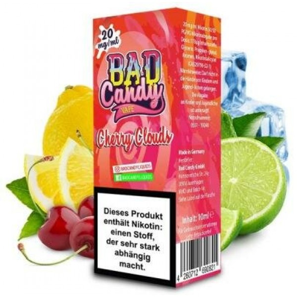 Bad Candy Liquids - Cherry Cloud - Nikotinsalz Liquid