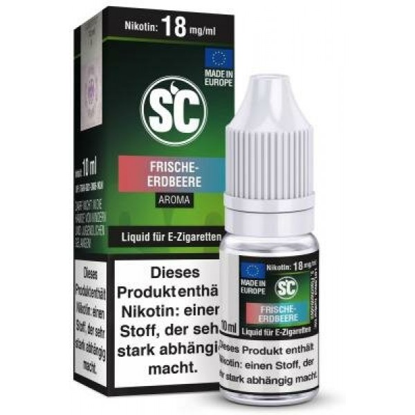 SC Frische Erdbeere E-Zigaretten Liquid