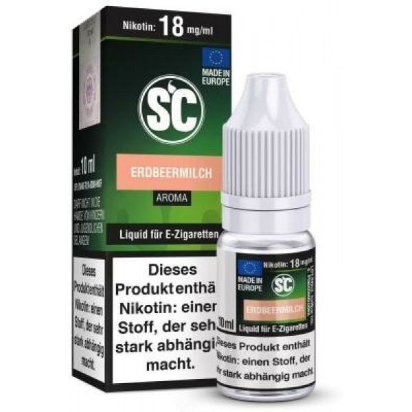 SC Erdbeermilch E-Zigaretten Liquid