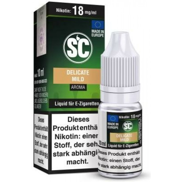 SC Delicate Mild Tabak E-Zigaretten Liquid