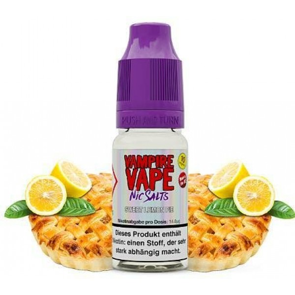 Vampire Vape - Sweet Lemon Pie - Nikotinsalz Liquid