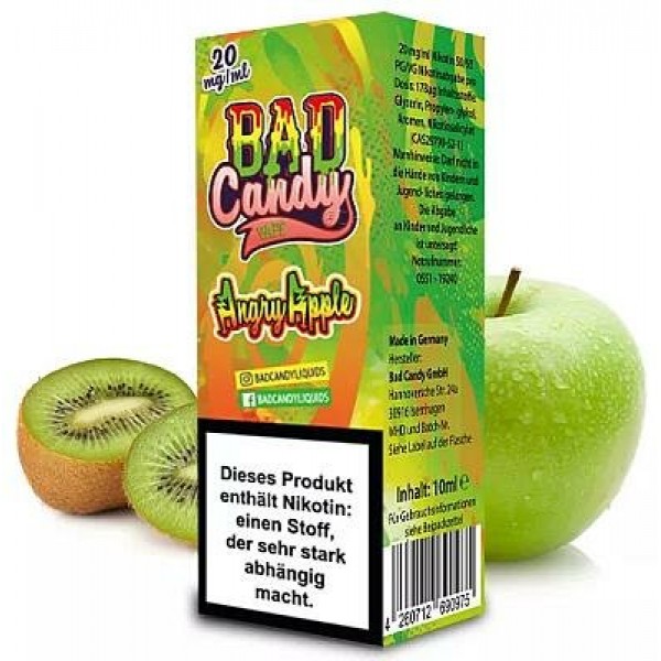 Bad Candy Liquids - Angry Apple - Nikotinsalz Liquid