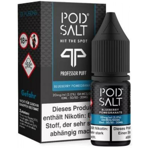 Pod Salt Fusion - Blueberry Pomegranate - Nikotinsalz Liquid
