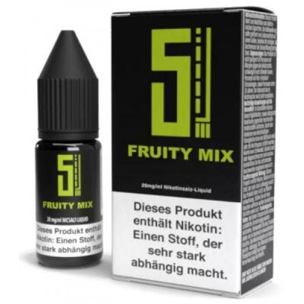 5EL - Fruity Mix - Nikotinsalz Liquid
