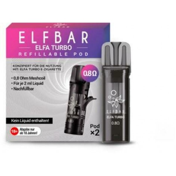 Elfbar - Elfa Turbo Pod (2 Stück pro Packung)