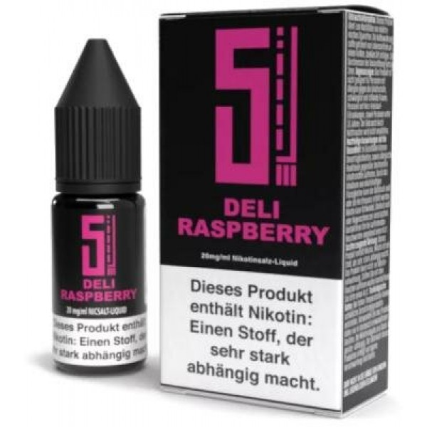 5EL - Deli Raspberry - Nikotinsalz Liquid