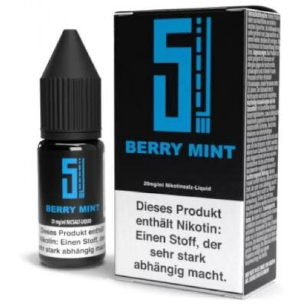 5EL - Berry Mint - Nikotinsalz Liquid