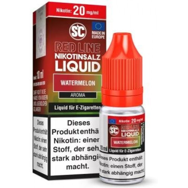 SC - Red Line - Watermelon - Nikotinsalz Liquid