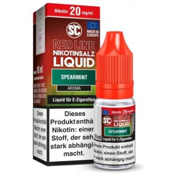 SC - Red Line - Spearmint - Nikotinsalz Liquid