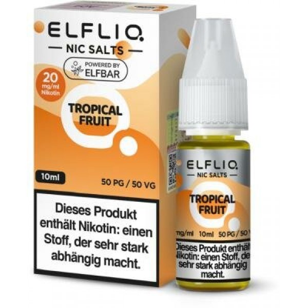 ELFLIQ - Tropical Fruit - Nikotinsalz Liquid