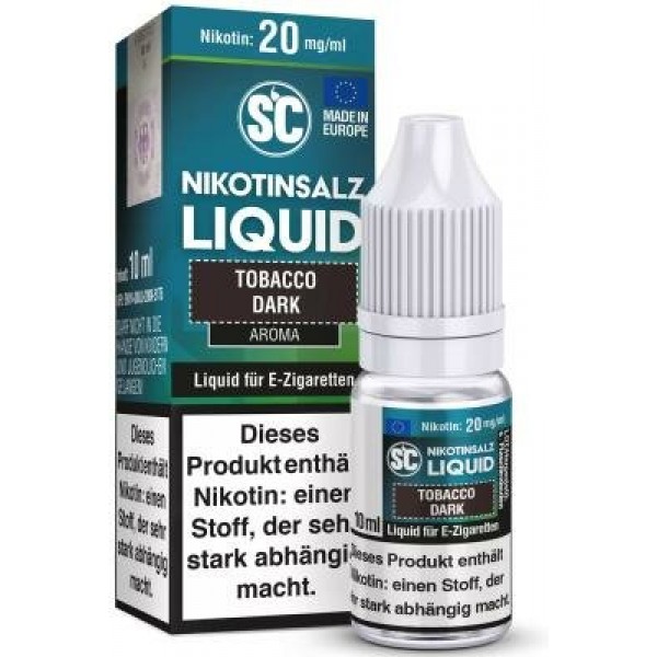 SC - Tobacco Dark - Nikotinsalz Liquid