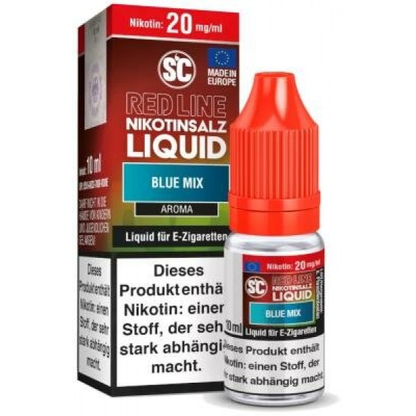 SC - Red Line - Blue Mix - Nikotinsalz Liquid