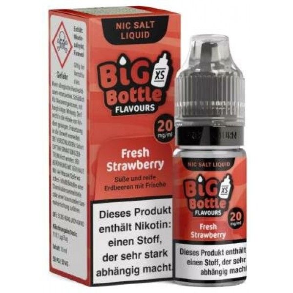 Big Bottle - Fresh Strawberry - Nikotinsalz Liquid