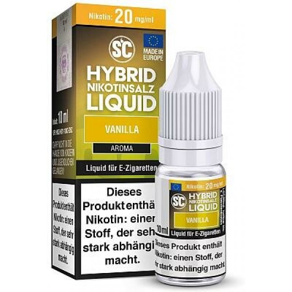 SC - Vanilla -  Hybrid Nikotinsalz Liquid