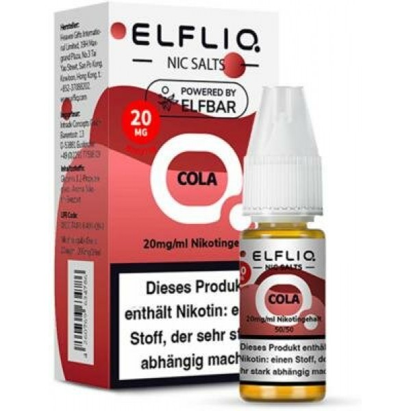 ELFLIQ - Cola - Nikotinsalz Liquid