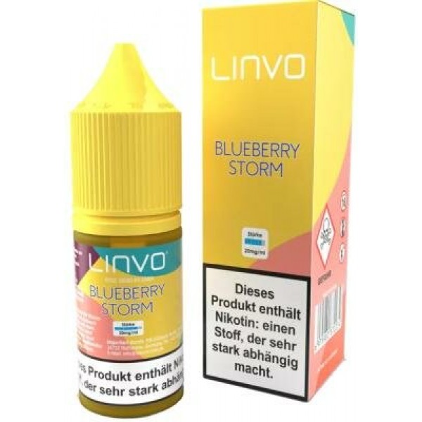 Linvo - Blueberry Storm - Nikotinsalz Liquid