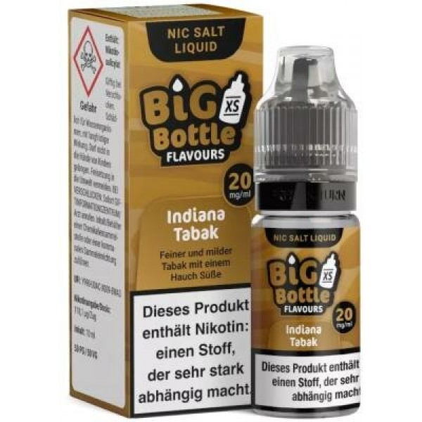 Big Bottle - Indiana Tabak - Nikotinsalz Liquid