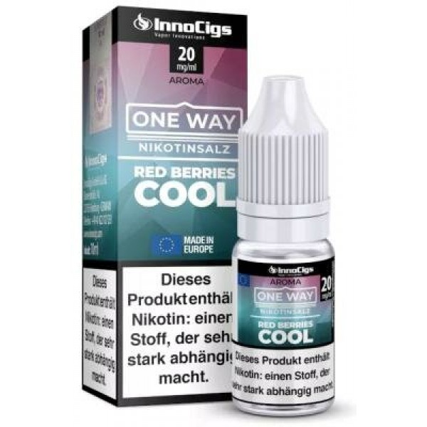 InnoCigs - One Way - Red Berries Cool - Nikotinsalz Liquid