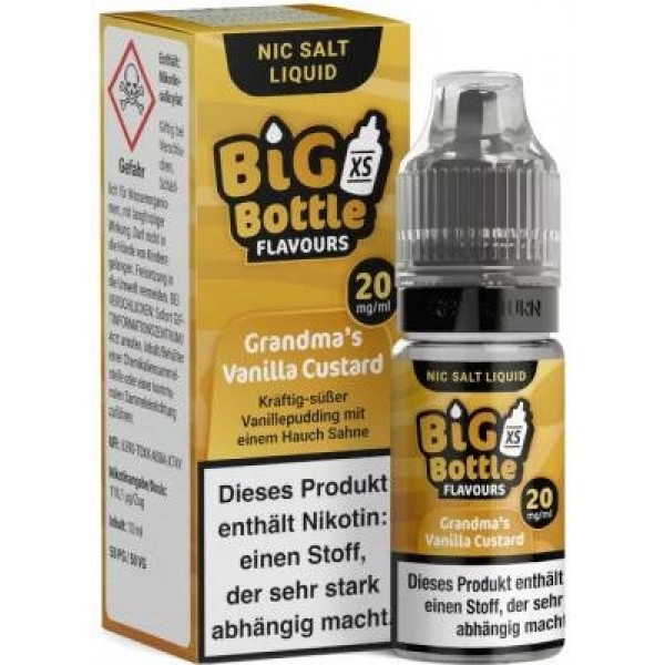 Big Bottle - Grandma's Vanilla Custard - Nikotinsalz Liquid 10mg/ml