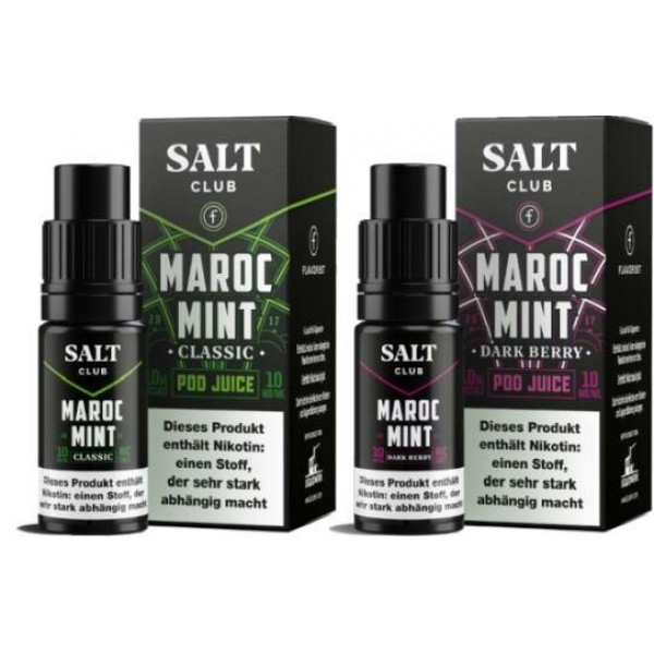 Salt Club - Flavorist Maroc Mint - Nikotinsalz Liquid