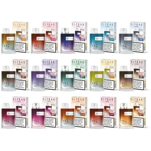 Elfbar - CR600 Einweg E-Zigarette - 20 mg/ml