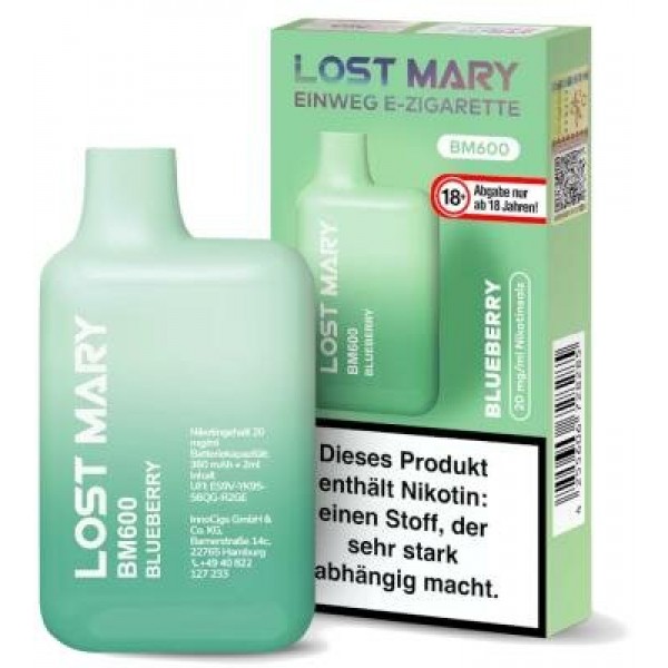 Lost Mary BM600 - Einweg E-Zigarette -  20mg/ml