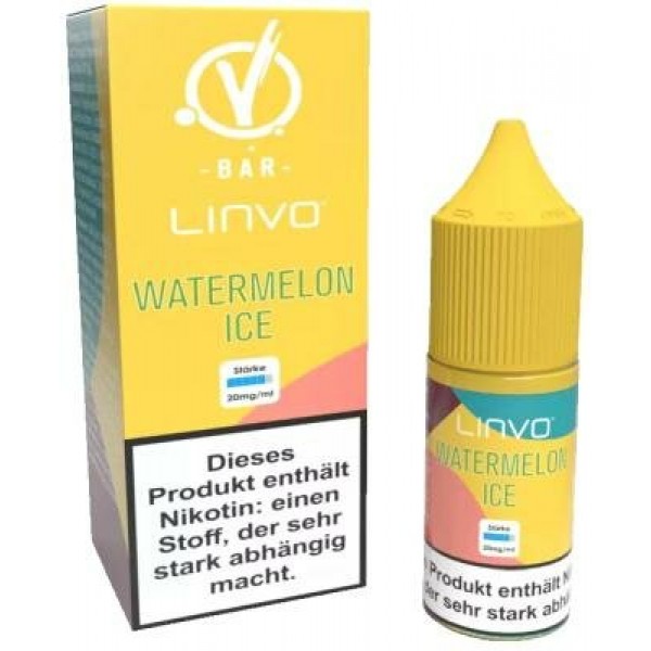Linvo - Watermelon Ice - Nikotinsalz Liquid