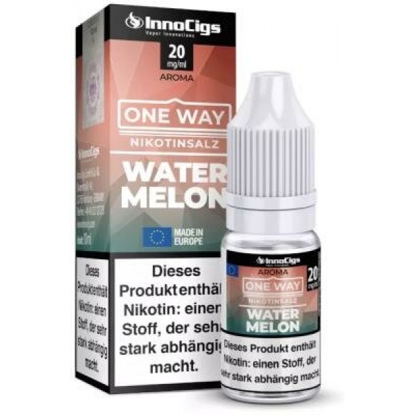 InnoCigs - One Way - Watermelon - Nikotinsalz Liquid