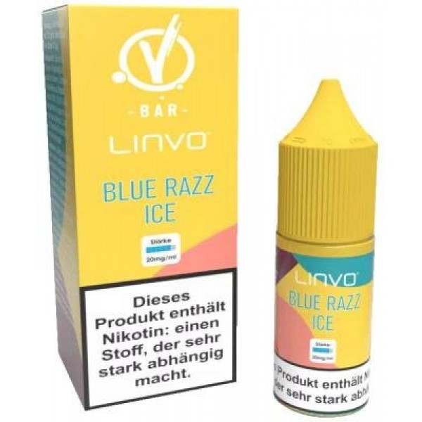 Linvo - Blue Razz Ice - Nikotinsalz Liquid