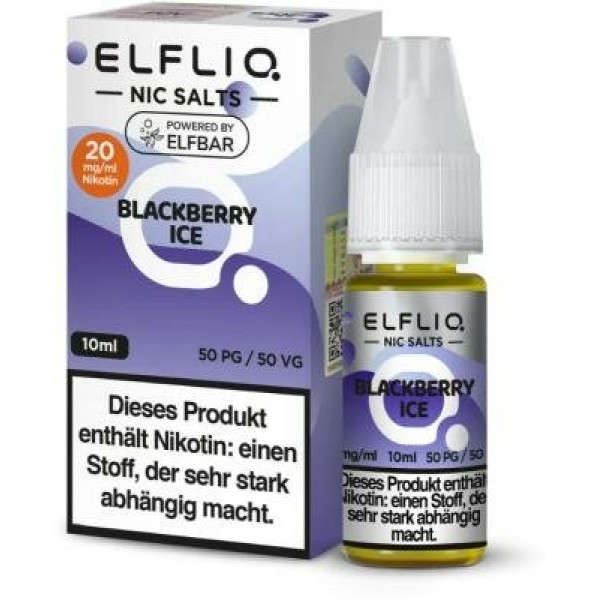 ELFLIQ - Blackberry Ice - Nikotinsalz Liquid
