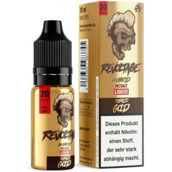 Revoltage - Tobacco Gold - Hybrid Nikotinsalz Liquid