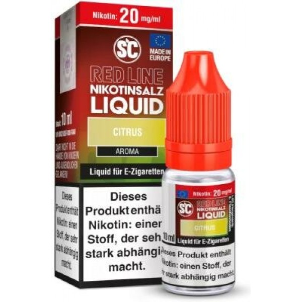 SC - Red Line - Citrus - Nikotinsalz Liquid