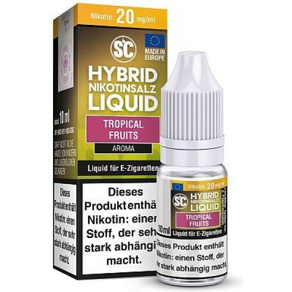 SC - Tropical Fruits -  Hybrid Nikotinsalz Liquid