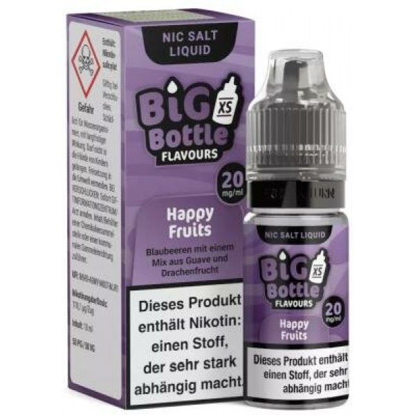 Big Bottle - Happy Fruits - Nikotinsalz Liquid