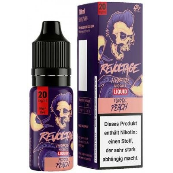 Revoltage - Purple Peach - Hybrid Nikotinsalz Liquid