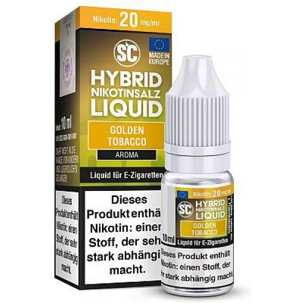 SC - Golden Tobacco -  Hybrid Nikotinsalz Liquid