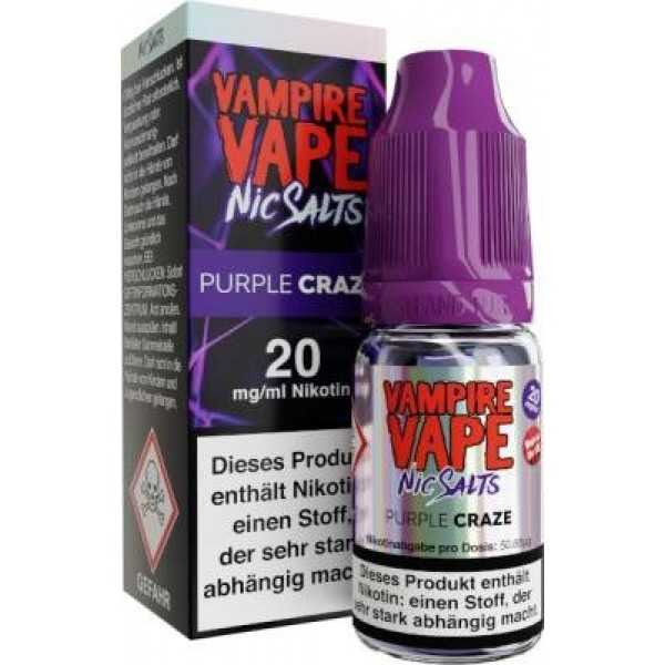 Vampire Vape - Purple Craze - Nikotinsalz Liquid