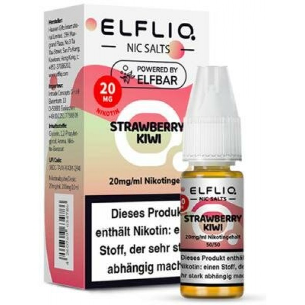 ELFLIQ - Strawberry Kiwi - Nikotinsalz Liquid
