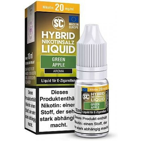 SC - Green Apple -  Hybrid Nikotinsalz Liquid