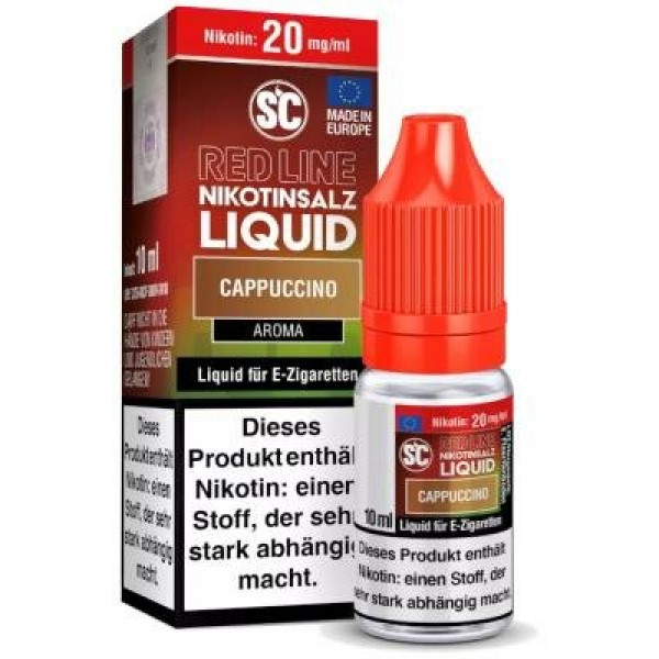 SC - Red Line - Caramel - Nikotinsalz Liquid