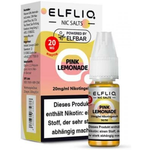 ELFLIQ - Pink Lemonade - Nikotinsalz Liquid