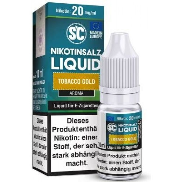 SC - Tobacco Gold - Nikotinsalz Liquid